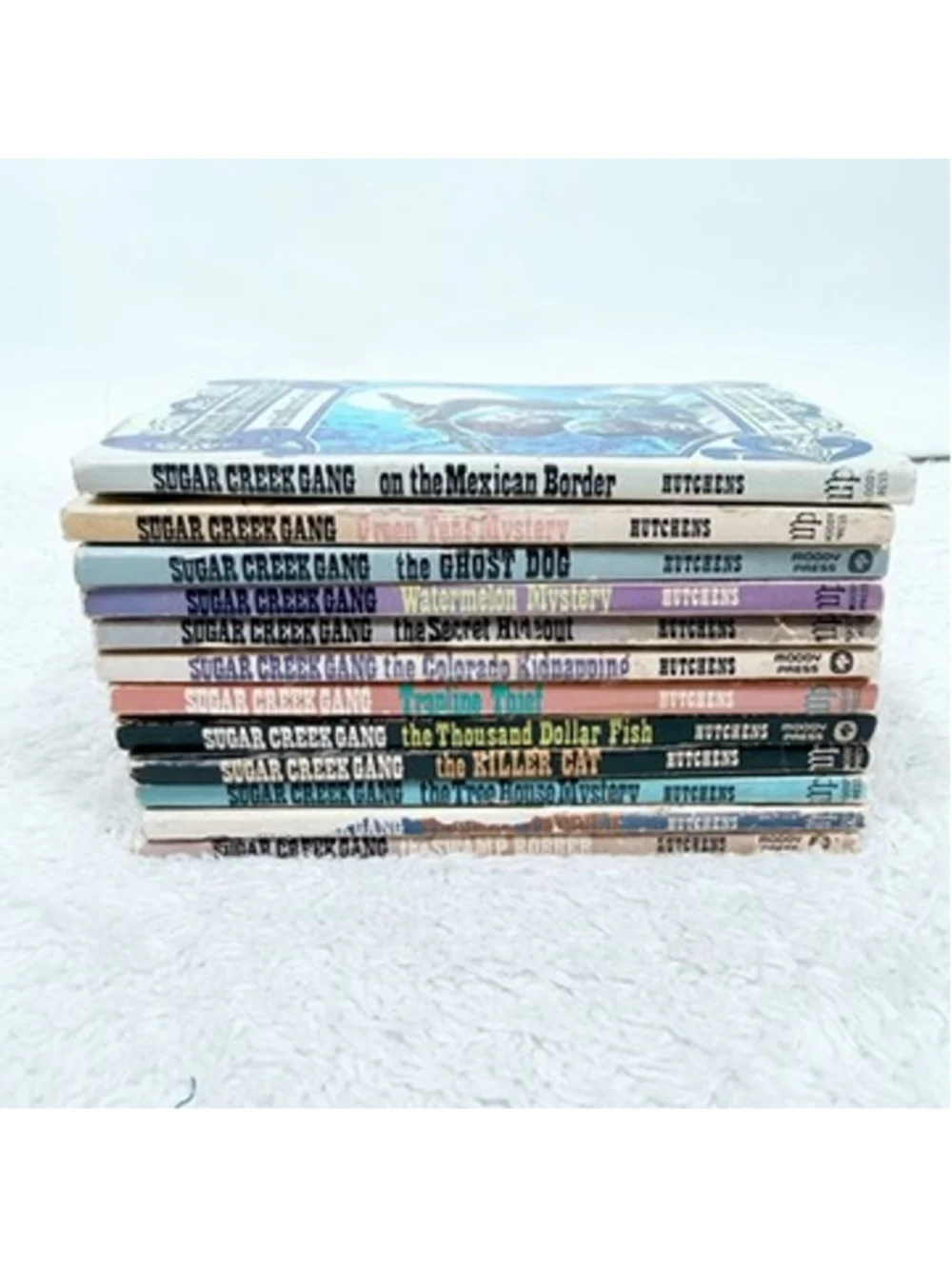 Sugar Creek Gang Books Lot 12 Paul Hutchens Vintage Christian Mystery Series Vtg